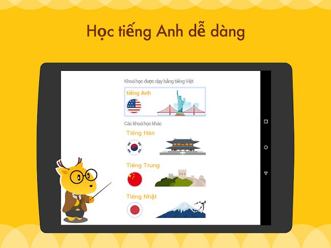 LingoDeer - App học tiếng Anh miễn phí giúp học tốt ngữ pháp
